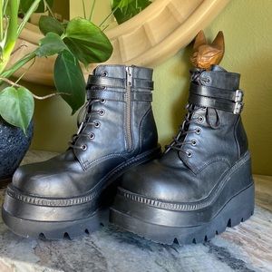 Dolls kills platform boots!